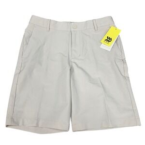 All in Motion Kids Golf Shorts Khaki Size 12 Moisture Wicking Quick Dry UPF 50+